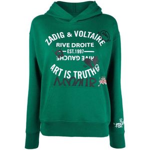 Zadig Voltaire Feece Felpa con cappuccio da donna Designer Designer Drilling Hoodies Stampa Lettera di stampa Magli