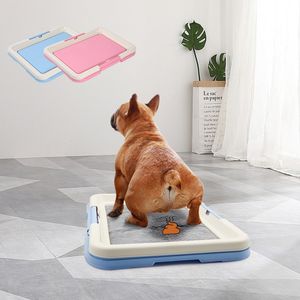Trash Bags Portable Dog Training Toilet Indoor Dogs Potty Pet for Small Cats Cat Litter Box Puppy Pad Holder Tray Supplies 230906