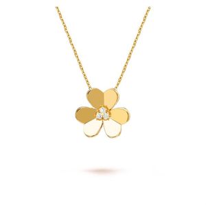 Luxury brand designer jewelry necklaces women girls 18k gold plated necklaces luxury jewelry pendant necklaces for Valentine's Day Mother's Day