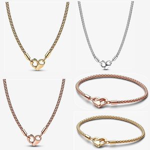 Designer bracelets necklace for women jewelry love buckle pendant DIY fit Pandoras bracelet necklaces fashion party girlfriend gifts with box Spot Wholesale