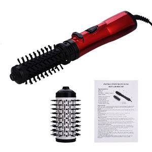 Hair Dryers Electric Straighter Comb 3 in 1 Multifunction Negative Ion Dryer and Volumizer Curler Brush Wet And Dry Use 230906