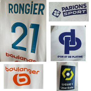 Samlarbara souvenirer 2023 Vitinha ounahi Rongier Mbemba Player Issue Maillot Camiseta Soccer Patch Badge Printing