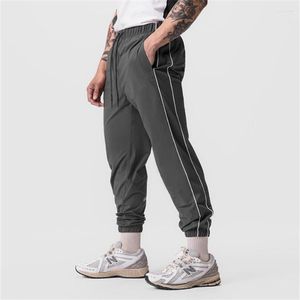 Herrbyxor Sommar Sweatpants Men Casual Training Trousers Manlig Gym Fitness Betydbarhet Bottoms utomhussportbanor