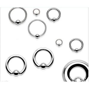 Labret Lip Piercing Jewelry 50pcs Free Shippment Steel Gauges Nose Ring NippleEyebrow BCR Body earring tragus ring 230906