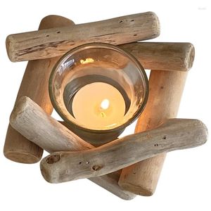 Candle Holders Aesthetic Warmer Mold Lantern Christmas Wood Holder Accessories Tealight Candles Home Decor