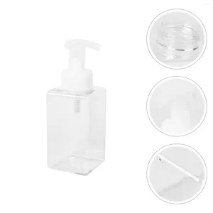 Flytande tvåldispenser 2st skummande handpump flaskan påfyllbara tomma schampon lotion containrar för badrum fåfänga bänkskivliga diskbänk