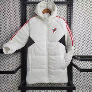 Club Atletico River Plate Men Football Foving Winter Stack Stuck Screener Jackets أسفل القطن في القرن