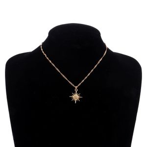 sun Never Fading Gold Plated Luxury Brand Designer Pendants Necklaces Stainless Steel Letter Choker Pendant Necklace Beads Chain Jewelry Accessories Gifts NO box