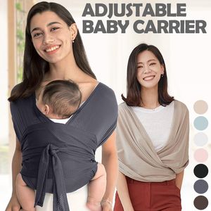 Maglietta da donna Fascia per bebè Cintura elastica regolabile per neonato Cintura traspirante portatile per bambini Forniture da viaggio multifunzionali 230906