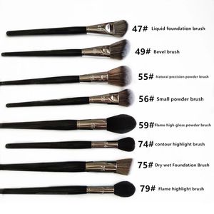 Makeup Tools Foundation Blush Airbrush Precision Powder Contour Brush Set Profession High Quality Synthetic Hair Tool 230906