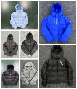 Mens Puffer Jackets Winter Designer Jacka Parka Overcoat Trapstar Casual Fashion dragkedja tjock varm huva vindbrytare