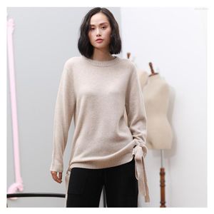 Kadın Sweaters Bowknot Tasarımlar Kış Modaya Modaya Düzenli Kaşmir Günlük Kadınlar