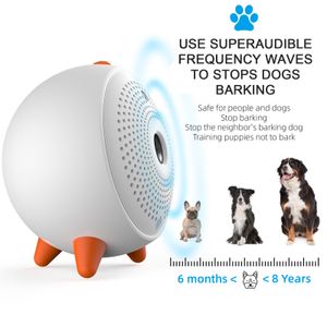 Hundhalsar Leases K12 Anti Barking Device Bark Control Beteende Training Tool Waterproof Pet Repeller för små medelstora stora hundar leveranser 230906