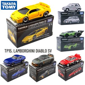 Aircraft Modle Tomy Tomica Premium TP15 SV Scale Car Model Replica Vehicle Miniature Kids Xmas Gift Toy for Boy 230906