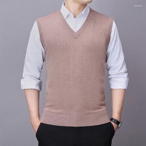 Kamizelki męskie kamizelka zimowa kamizelka swetra jesień mody męskie Koreańskie mężczyzn biznesowy na dziwaczne 3xl 3xl