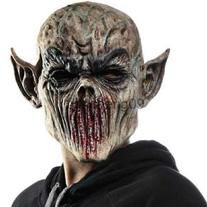 Party Masks Zombie Mask Scary Halloween Mask Terror Ghost Devil Mask Cosplay Prop Dance Party Scary Biochemical Vampire Dress Up Mask X0907