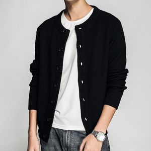 Men's Sweaters 2023 Brand Knitted Cardigan Men Jackets Long Sleeve Overcoat For Male Man Jacket Sweater