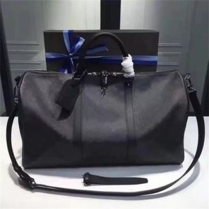 Projektanci torba DUFLE Classic 45 cm 50 cm 55 cm bagaż podróżny dla mężczyzn prawdziwe skórzane topy wysokiej jakości torby na ramię męskie torebki damski
