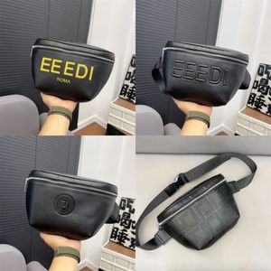 Echtes Leder Gürteltasche Fanny Pack Herren Bauchtasche Designer Schwarz Taille Taschen Damen Brusttasche Mode Handtaschen Beutel Geldbörse Bauchtasche Cross Body 23971D