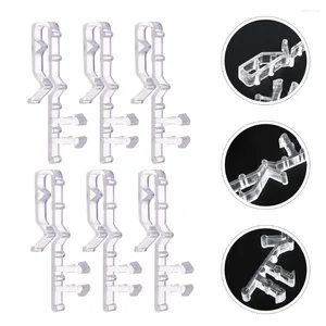 Curtain 12 Pcs Blinds Accessories Retainer Clips For Curtains Valance Venetian Plastic Clamps