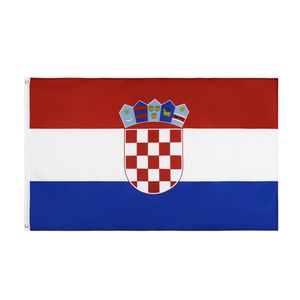 HR HRV HRVATSKA CRAOTIA FLAGA Cała wysoka jakość 90x150 cm 3x5 stóp gotowa do wysyłki 100% poliester285i