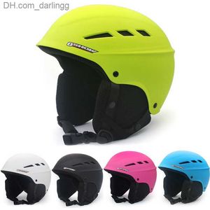 Cycling Helmets Ski Helmet Men Women Parent Kids Full Helmet Professional Snowboard Equipment Hard Snow Sports Head Protective Gear Q230907