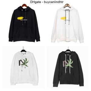 Sweatshirt Hoodies Erkekler Erkek ve Kadın Hoodie Palm Angle Designer Krem Kesme Oyuncak Ayı Havlu İşlemeli Kapşonlu Kaplama Yüksek Kaliteli Longeqse Blqn