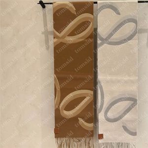 Anagram Women Designer Wool Scarf Big Jacquard Wzór męskie luksusowe szaliki kaszmirowe zimowe ciepłe szaliki moda sciarpa szal miękki schal