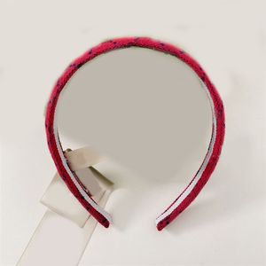 Vackra hårband Classics Simple Lady Headband Cotton Material Mens Thanksgiving Present Lovers Style Designer pannband Multicolor Fashion ZB056 C23