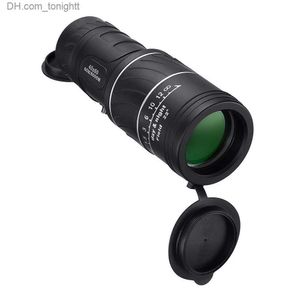 Telescópios 40x60 Militar HD Profissional Zoom Monocular Binóculos Caça Óptica Grande Visão Telescópio Telescópio Portátil Q230907