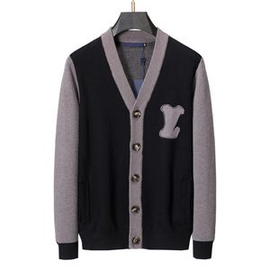 Lyxdesignertröjor Wool Mens med kvinnors höstens vinterlång ärm tröja stickade tröjor M-3XL 01