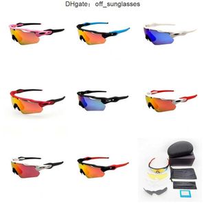 Sports utomhuscykel solglasögon UV400 Polariserade linsglasögon MTB Bike Goggles Män kvinnor EV Riding Sun JYV7