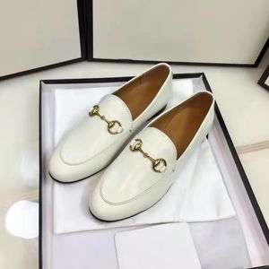 Leather Dress Shoes Flat Moccasins women Loafers ivory black apricot stars bees embroidered womens Low Heel sandals slides outdoor office sandal 02