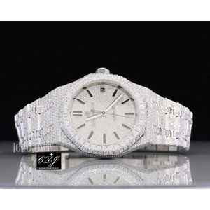 KVCI 2023VVS MOISSANITE DIAMOND Custom Iced Out Watch Luxury Bust Down Diamond Watch for Men G4563QAXPKAS