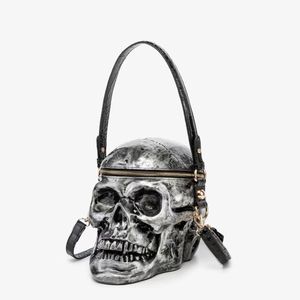 All Saints Day Handbag Crossbody Bag Designer Party Personlig Halloween axelväska All Saints Women and Men Skull Bag Halloween