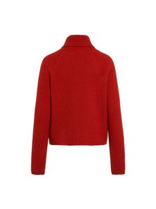 Suéteres femininos inverno kiton caxemira bicho-da-seda gola alta malhas vermelhas quentes