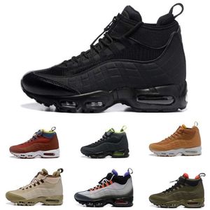 95s Designer Classic Boots Black Green Brown Men's Ankle Boots Hight Top 95s Waterproof Work Boots Men Shoes Sports Sneakers