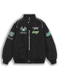 Jaquetas masculinas vintage beisebol cyber y2k jaqueta básica homens racer jaqueta casaco outono primavera roupas para casal techwear solto bf mulheres outerwear 230906