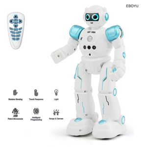 ElectricRC Animals R11 Cady Wike Intelligent RC Robot Remote Control Programmable Gesture Sensor Music Dance Toy for Kids 230906