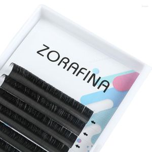 Falsche Wimpern ZORAFINA Mink Lashes Alse Extension Supplies Flat Hair Großhandel