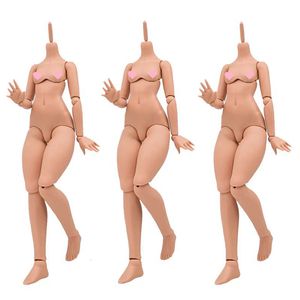 Dolls 14 Imomodoll Doll's Parts 20 Version Body połączone akcesoria lalki Soft Pvc Whitetan Skin DIY Girl Dress Up Toy Birthday Gift 230907