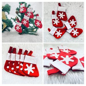 Christmas decorations Christmas trees small pendants Christmas socks cutlery plates small socks by Ocean-shipping P71