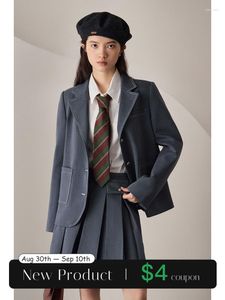 ツーピースドレスZiqiao British College Styleスーツセット