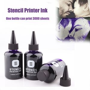 Andra permanenta sminkförsörjningstatuering Stencil Print Ink 4oz Transfer Tracing Paper A4 Inkjet Transfer Machines Dediced Ink Tattoo Accessories Technology 230907