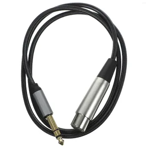 Mikrofoner Ljudutrustning Kabeladapter Högtalare Earphone Converter Splitter Microphone Wire