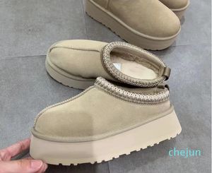 Ultra Mini Australian Snow Boots Designer męski buty ciepłe wełniane futro na skórzanych luksusowych butach zimowych botków4cm