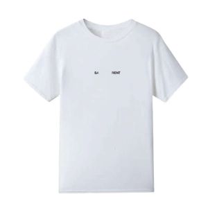 Designer Luxury Chaopai Classic Small Print Red Dot T-shirt Kort ärm Bekväm, lös och mångsidig trendmän och kvinnor