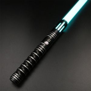 TXQSABER RGB Lightssaber Metal Hilt 12 Kolor Zmiana 0 Set SOUNFONTS BLASTER FOC BLOCK UP Light Sabre Cosplay Toys 220808267Q