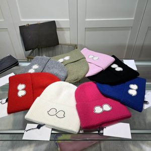 Winter Designer Beanie Wolle Warme Mann Frau Schnee Kappen Mode Marke gestrickte Hut 8 Farben Schädel Kappe