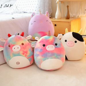 35cm Kawai Plush doll cute animal soft plush pillow cartoon bedroom sofa pillow ornaments plush toys Free UPS